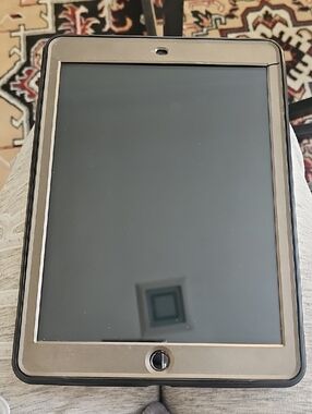 Apple Gold and Black Tablet with Front Camera